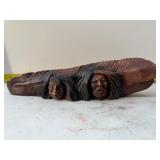 Thomas B Maracle Native Americans feather sculptur