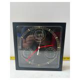 Sunbeam Quartz weather station wall clock