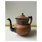 vintage copper tea kettle