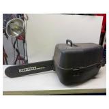 Black hard chainsaw case