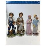 Homco & porcelain figurine lot