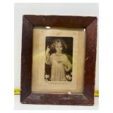lithograph of the Boy Jesus