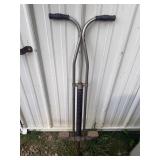 vintage metal pogo stick