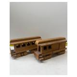 wooden toy train cars