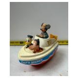 Cap'n Mickey Motorboat toy