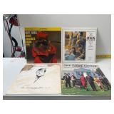 four vintage vinyl records