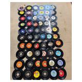 vintage 7-inch Vinyl records