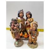 Native American Sculpture figurines