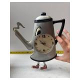 Teapot wall clock