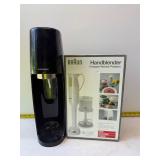 Soda fizzer and hand blender