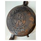 Griswold 'American No. 8' cast iron waffle iron