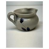 salt-glaze stoneware creamer Williamsburg Pottery