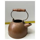 Revere Ware copper tea kettle.