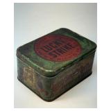 Lucky strike tobacco tin