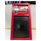Coca-Cola diner-style chalkboard sign