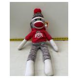 Ohio State Buckeyes sock monkey