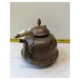 vintage copper tea kettle