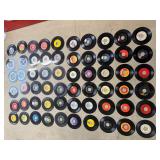 vintage 7-inch Vinyl records