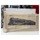 print features the locomotive number 5344