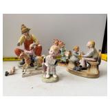vintage collection of Figurines