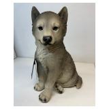 Hi-Line Gift Ltd wolf pup statue