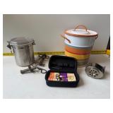 Pins, buckets and sharpener lot