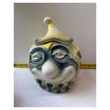 vintage McCoy Sad Clown ceramic cookie jar