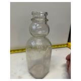 vintage Meadow Gold clear glass