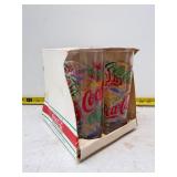 vintage Coca-Cola glasses