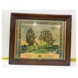 La Bataille de Navarin Framed print