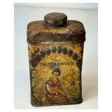 Corylopsis brand talcum powder tin Rare
