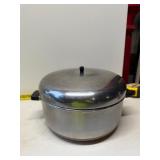 Maid of Honor' copper-bottom stainless steel pot