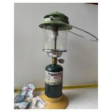 vintage Coleman single mantle propane lantern