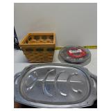 Basket puzzle and tray