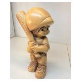 vintage baseball Fannykins figurine by Bill Mack