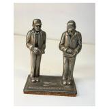 Pewter 1982 DEKALB Seed Dealer 'Goalbuster' award