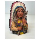 Native American Chief traditional headdress peace