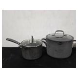 Calphalon 6QT Stock Pot & 2.5 QT Pot with Lids