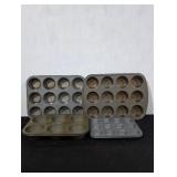 Muffin Tins x4 - Various Sizes