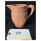 McCoy # 30 Lotus Water Lily Fish Handle Pitcher