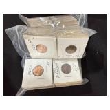 Stack of Wheat Pennies