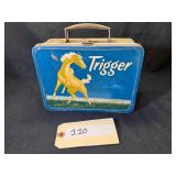 1950's Trigger Metal Lunchbox Roy Rogers