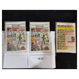 Vintage Iron Man Comic Books X3 1970's