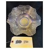 Fenton Iridescent Carnival Glass 9' Bowl