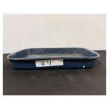 Vintage Blue and White Roasting Pan