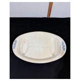 Blue Corn Flower Corning Ware Serving Platters