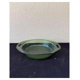 Vintage Green Anchor Hocking Casserole Dish