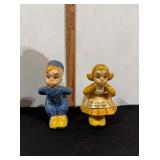 Vintage Handpainted Ceramic S & P Shakers