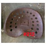 Metal Tractor Seat
