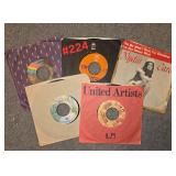 Records: Various 45 rpm records